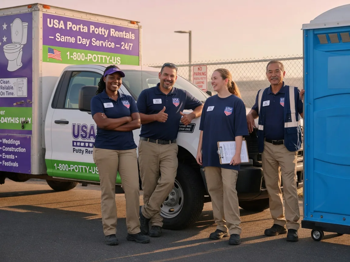 Porta Potty Rental company in Erie, MI