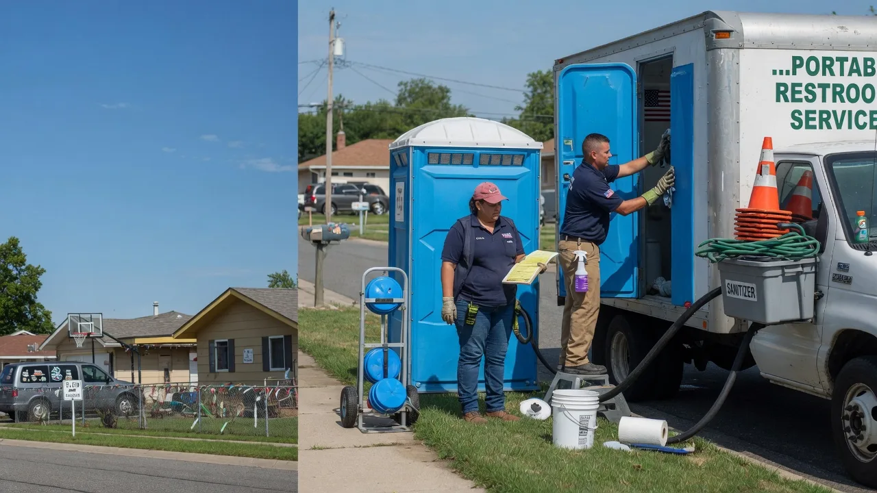 Portable Toilet Rental in Erie, MI near me